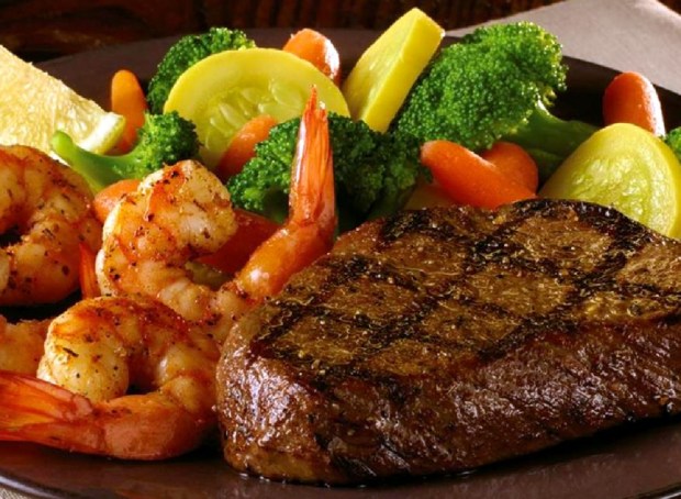 Steak and Shrimp
